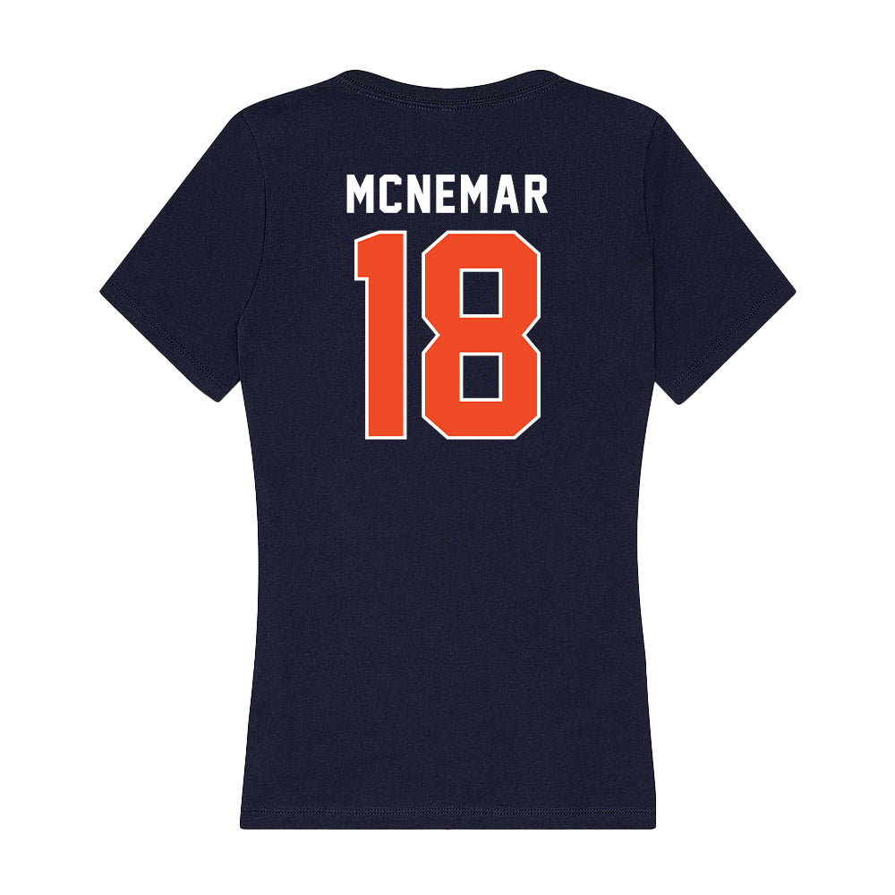 Auburn - NCAA Softball : Riley McNemar - Women's V-Neck T-Shirt-1