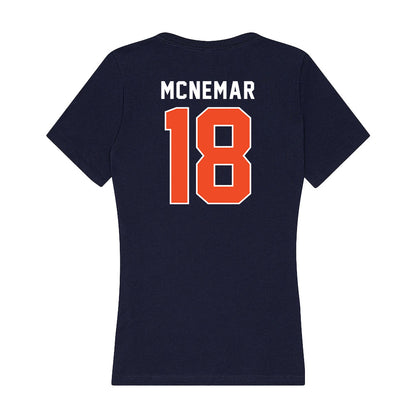 Auburn - NCAA Softball : Riley McNemar - Women's V-Neck T-Shirt-1