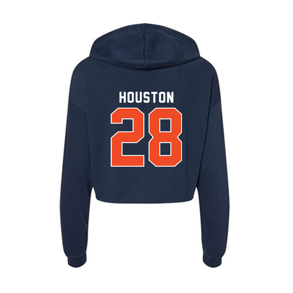 Auburn - NCAA Women's Soccer : Erin Houston - Women's Crop Fleece Hoodie-1