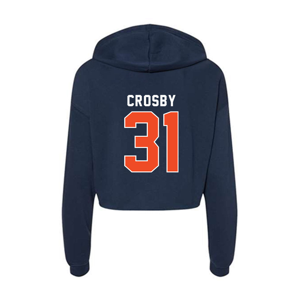 Auburn - NCAA Women's Soccer : Jordyn Crosby - Women's Crop Fleece Hoodie-1