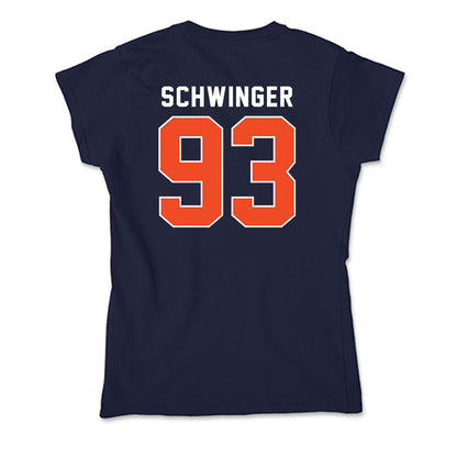 Auburn - NCAA Football : Charley Schwinger - Soft Style Women’s T-Shirt-1