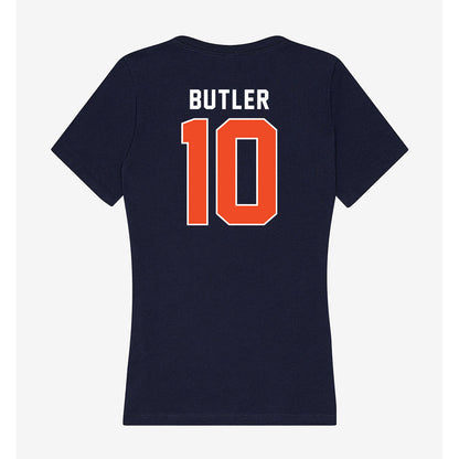 Auburn - NCAA Softball : Charley Butler - Women's V-Neck T-Shirt-1