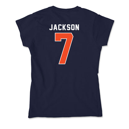 Auburn - NCAA Women's Basketball : A'riel Jackson - Soft Style Women’s T-Shirt-1