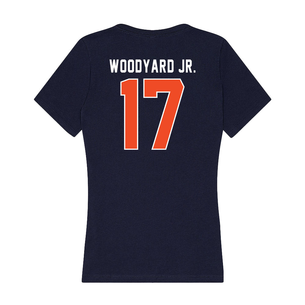 Auburn - NCAA Football : Robert Woodyard Jr. - Women's V-Neck T-Shirt-1