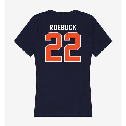 Auburn - NCAA Softball : Haven Roebuck - Women's V-Neck T-Shirt-1