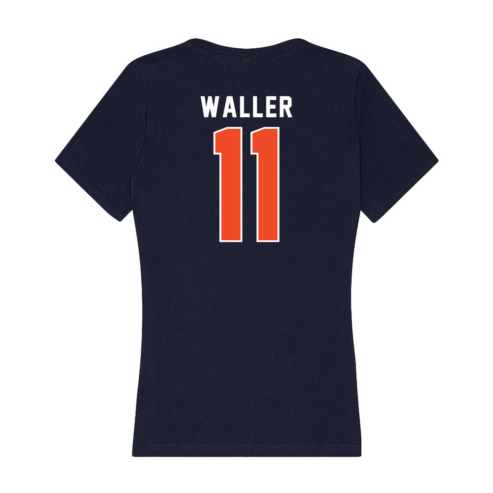 Auburn - NCAA Football : Jamonta Waller - Women's V-Neck T-Shirt-1