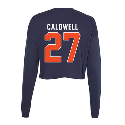 Auburn - NCAA Women's Soccer : Ava Caldwell - Women's Cropped Crew Fleece-1