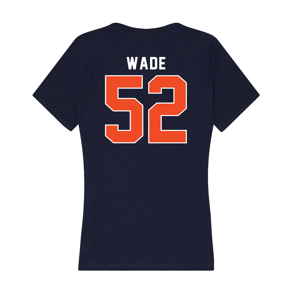 Auburn - NCAA Football : Dillon Wade - Women's V-Neck T-Shirt-1