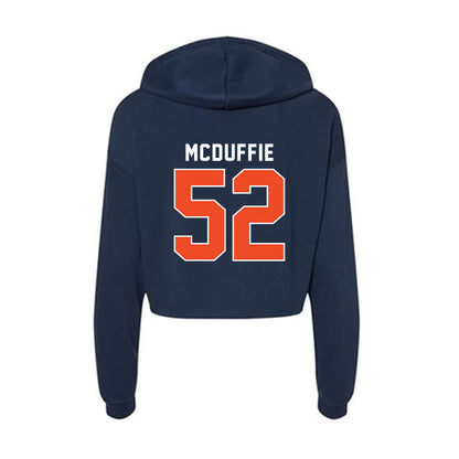 Auburn - NCAA Football : William Grier McDuffie - Women's Crop Fleece Hoodie-1