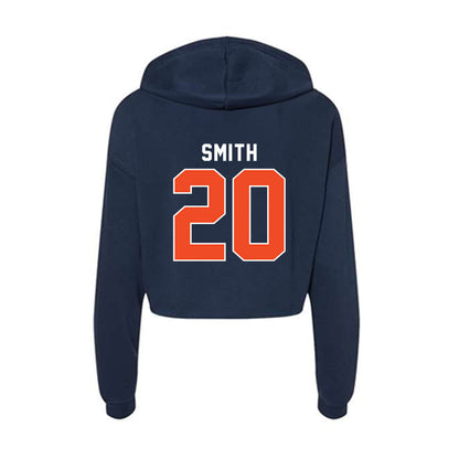 Auburn - NCAA Softball : Abbey Smith - Women's Crop Fleece Hoodie-1