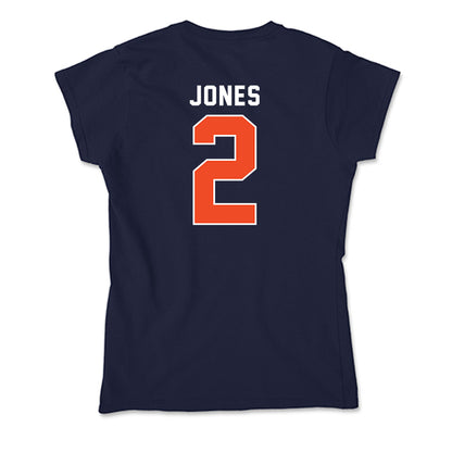 Auburn - NCAA Men's Basketball : Denver Jones - Soft Style Women’s T-Shirt-1