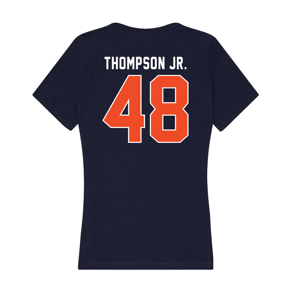 Auburn - NCAA Football : Paul Thompson Jr. - Women's V-Neck T-Shirt-1