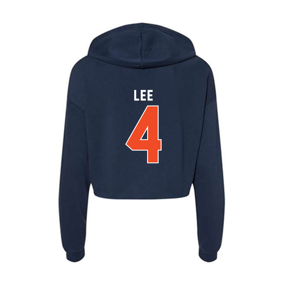 Auburn - NCAA Football : Kayin Lee - Women's Crop Fleece Hoodie-1