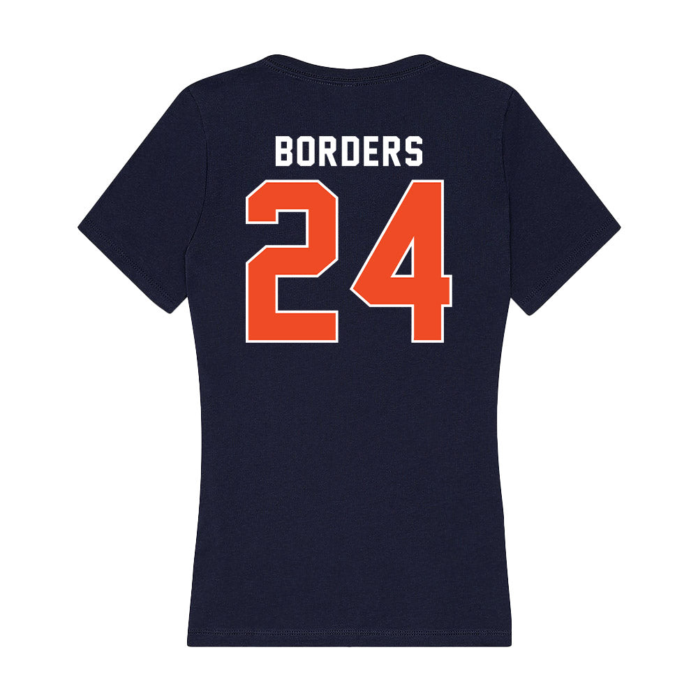 Auburn - NCAA Women's Soccer : Lily Borders - Women's V-Neck T-Shirt-1