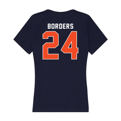 Auburn - NCAA Women's Soccer : Lily Borders - Women's V-Neck T-Shirt-1