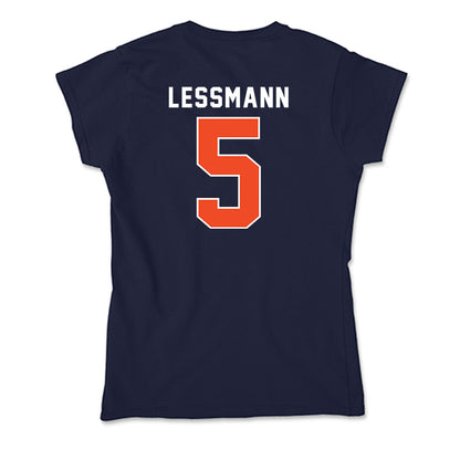 Auburn - NCAA Softball : georgia lessmann - Soft Style Women’s T-Shirt-1