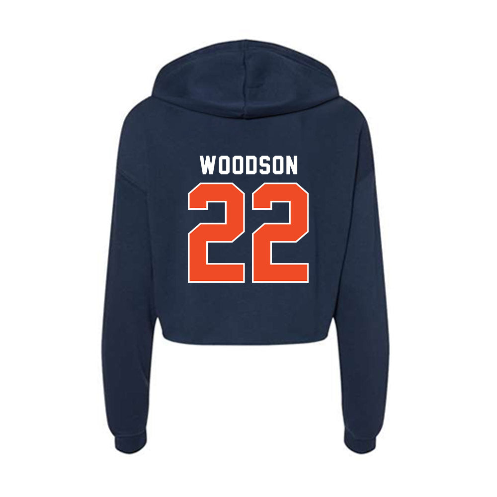 Auburn - NCAA Women's Soccer : Olivia Woodson - Women's Crop Fleece Hoodie-1