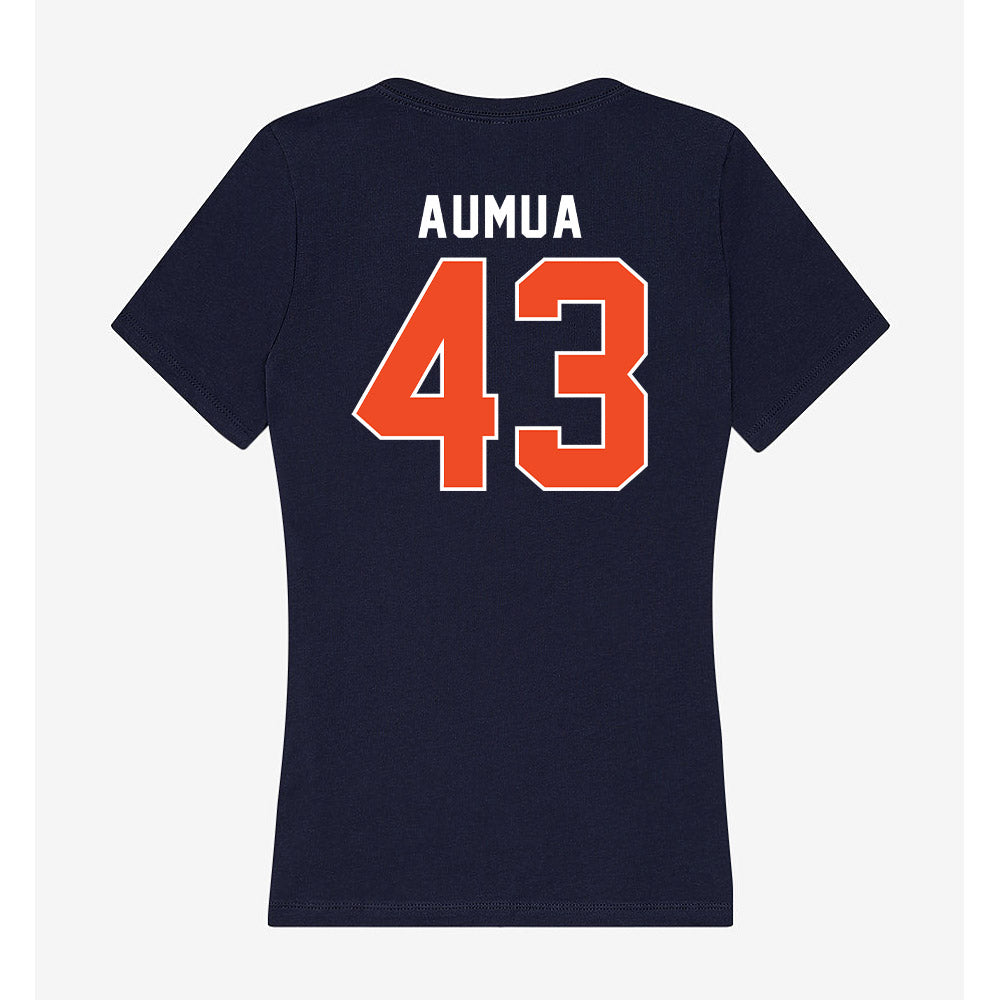 Auburn - NCAA Softball : Delaney Aumua - Women's V-Neck T-Shirt-1