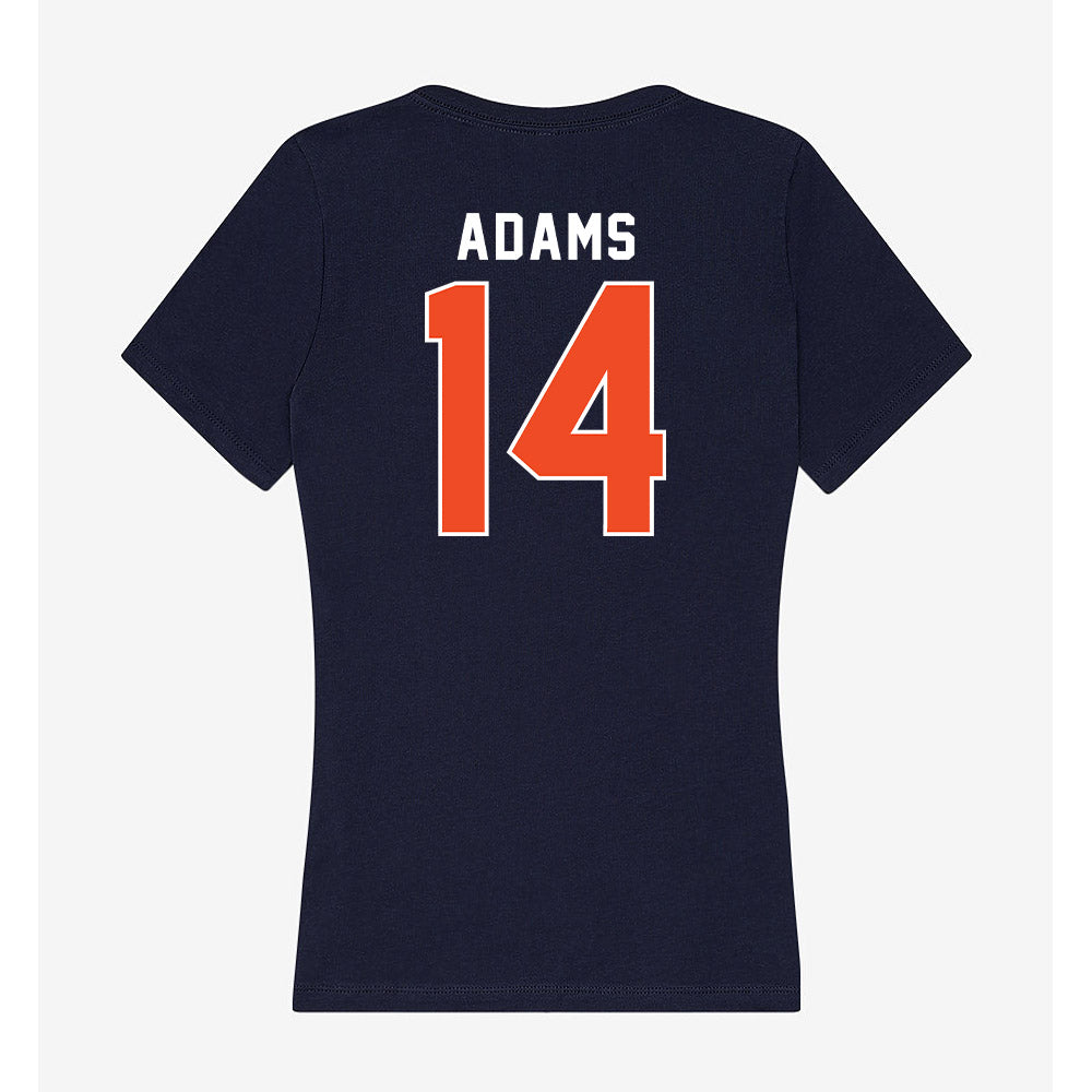 Auburn - NCAA Softball : AnnaLea Adams - Women's V-Neck T-Shirt-1