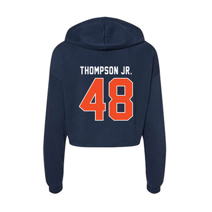 Auburn - NCAA Football : Paul Thompson Jr. - Women's Crop Fleece Hoodie-1