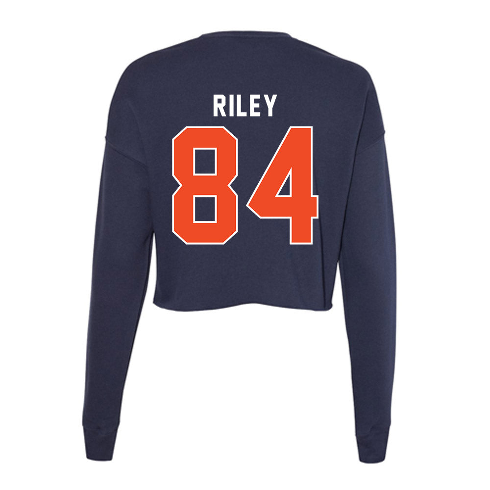 Auburn - NCAA Football : Micah Riley - Women's Cropped Crew Fleece-1