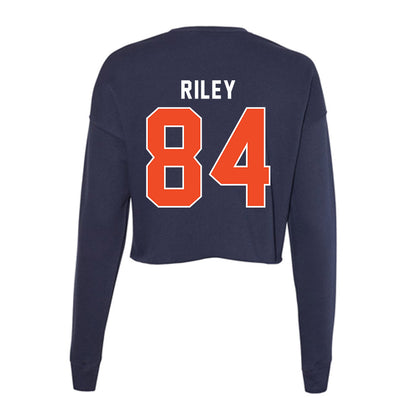 Auburn - NCAA Football : Micah Riley - Women's Cropped Crew Fleece-1