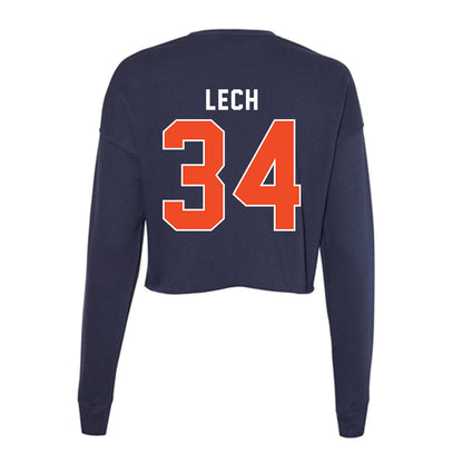 Auburn - NCAA Softball : Amelia Lech - Women's Cropped Crew Fleece-1