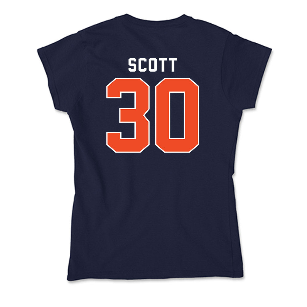 Auburn - NCAA Women's Basketball : Savannah Scott - Soft Style Women’s T-Shirt-1