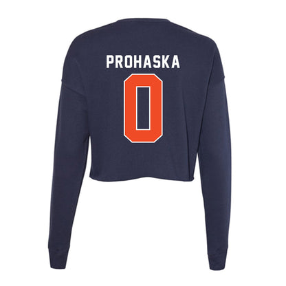 Auburn - NCAA Women's Soccer : Madison Prohaska - Women's Cropped Crew Fleece-1