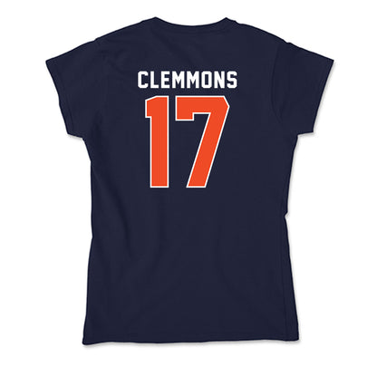 Auburn - NCAA Softball : Chalea Clemmons - Soft Style Women’s T-Shirt-1