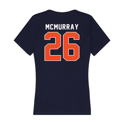 Auburn - NCAA Baseball : Cooper McMurray - Women's V-Neck T-Shirt-1