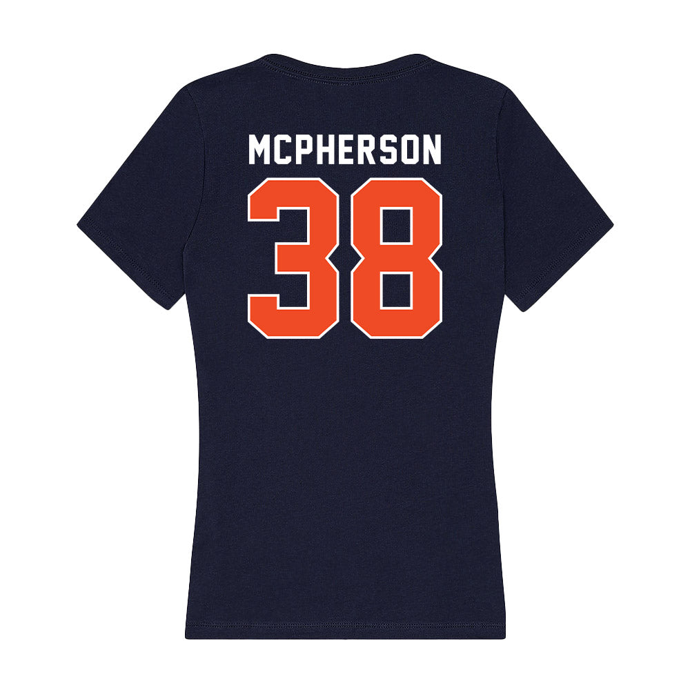 Auburn - NCAA Football : Alex McPherson - Women's V-Neck T-Shirt-1