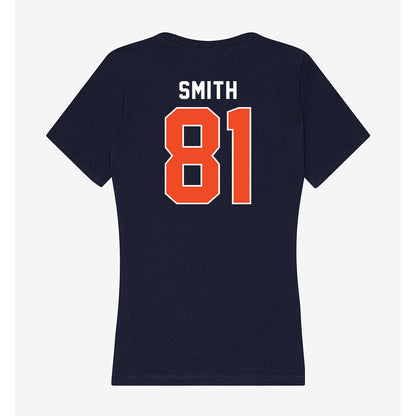 Auburn - NCAA Football : Erick Smith - Women's V-Neck T-Shirt-1