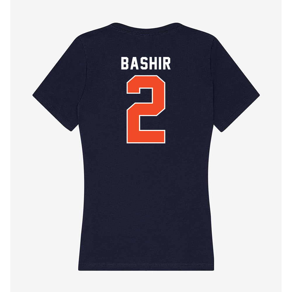 Auburn - NCAA Men's Basketball : Abdul Bashir - Women's V-Neck T-Shirt-1