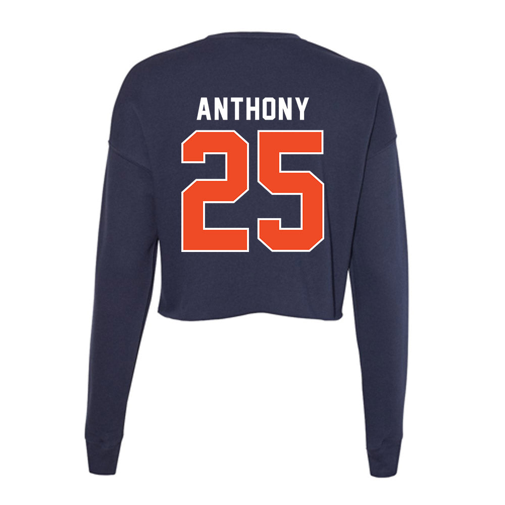 Auburn - NCAA Football : Champ Anthony - Women's Cropped Crew Fleece-1