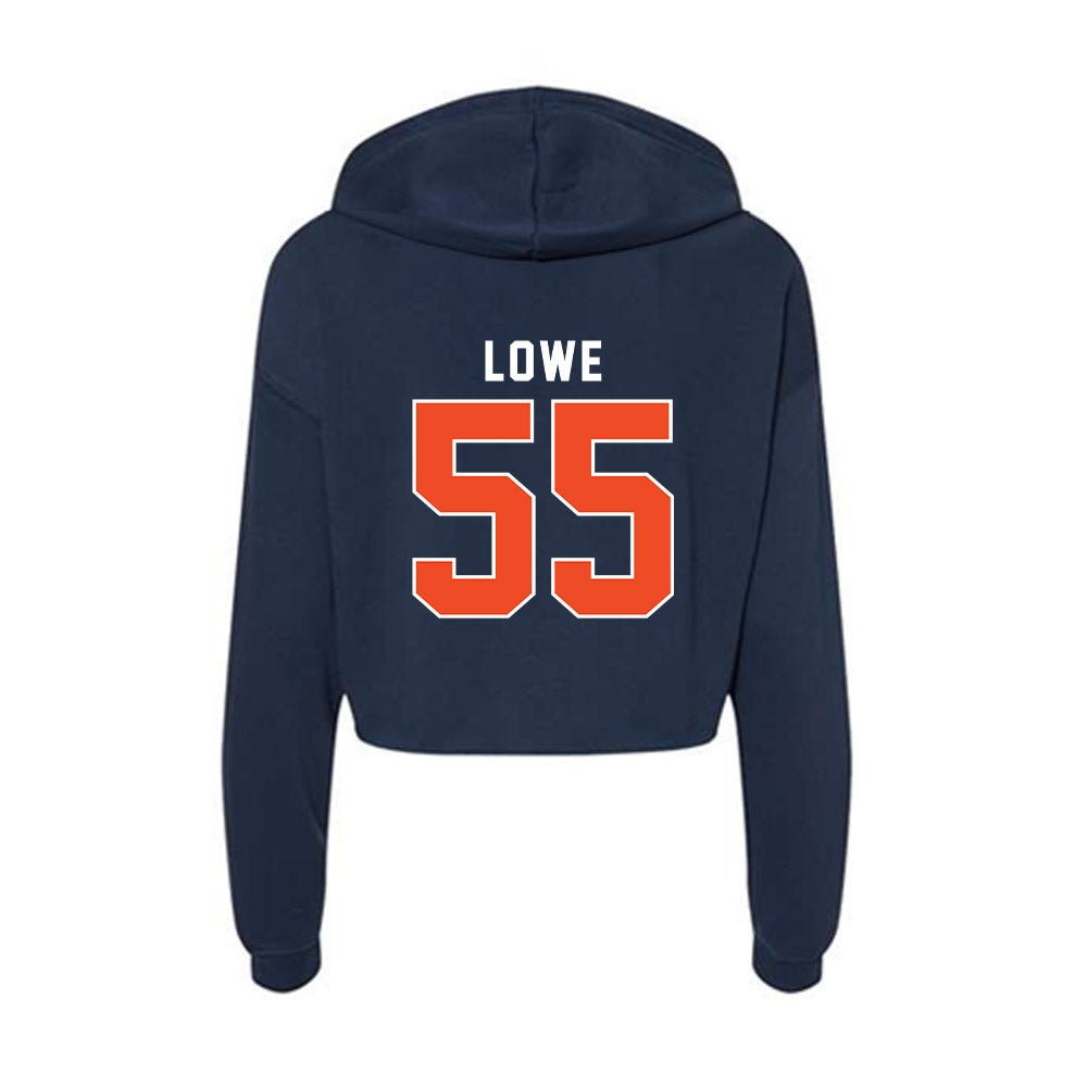 Auburn - NCAA Softball : Shelby Lowe - Women's Crop Fleece Hoodie-1