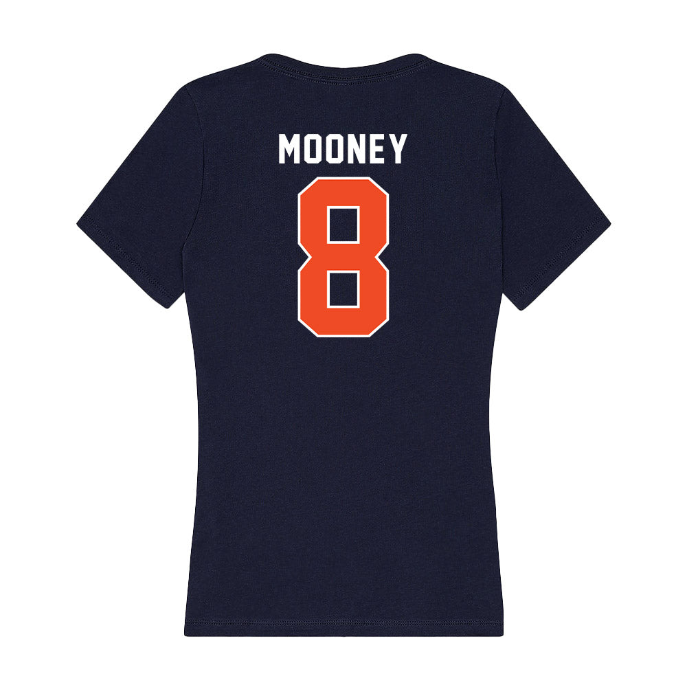 Auburn - NCAA Women's Soccer : Mallory Mooney - Women's V-Neck T-Shirt-1