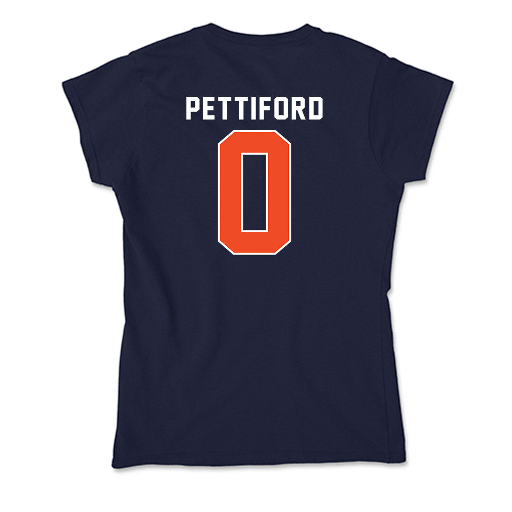 Auburn - NCAA Men's Basketball : Tahaad Pettiford - Soft Style Women’s T-Shirt-1