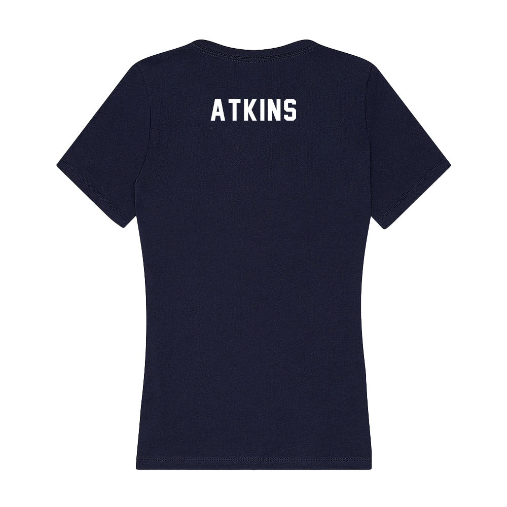 Auburn - NCAA Men's Track & Field : Benson Atkins - Women's V-Neck T-Shirt-1