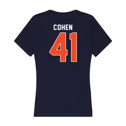 Auburn - NCAA Football : Josh Cohen - Women's V-Neck T-Shirt-1