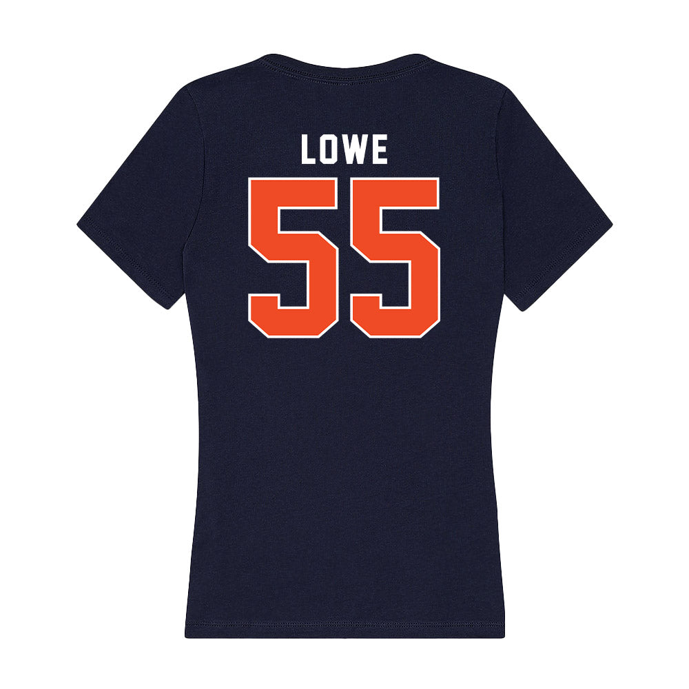 Auburn - NCAA Softball : Shelby Lowe - Women's V-Neck T-Shirt-1