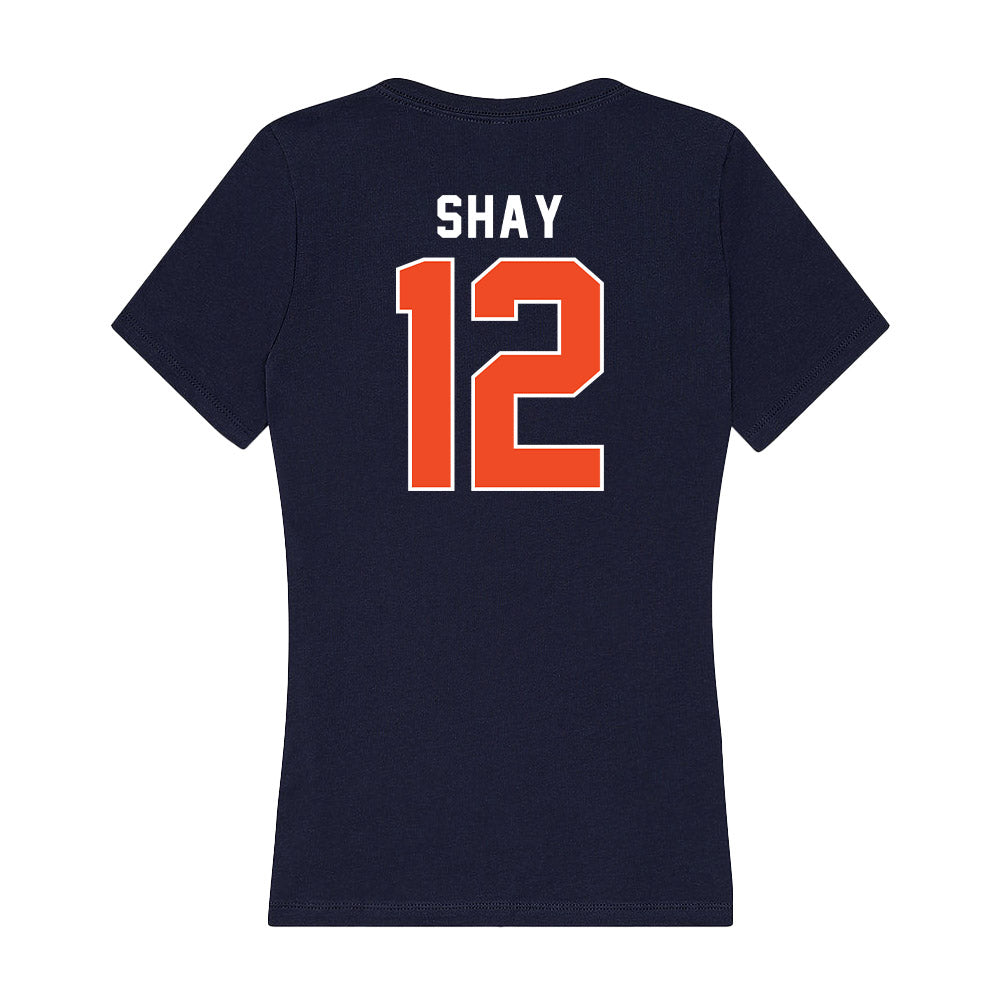 Auburn - NCAA Men's Basketball : Joah Shay - Women's V-Neck T-Shirt-1