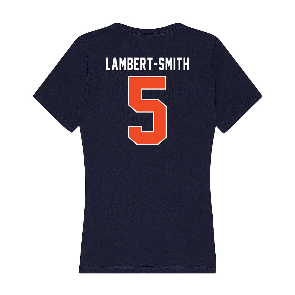 Auburn - NCAA Football : KeAndre Lambert-Smith - Women's V-Neck T-Shirt-1