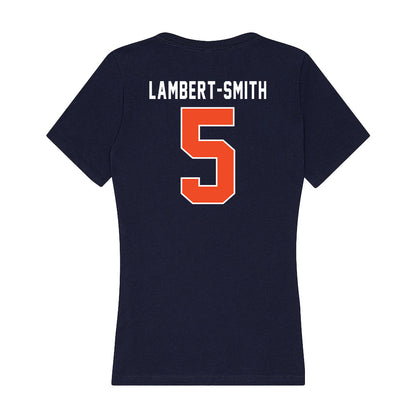 Auburn - NCAA Football : KeAndre Lambert-Smith - Women's V-Neck T-Shirt-1