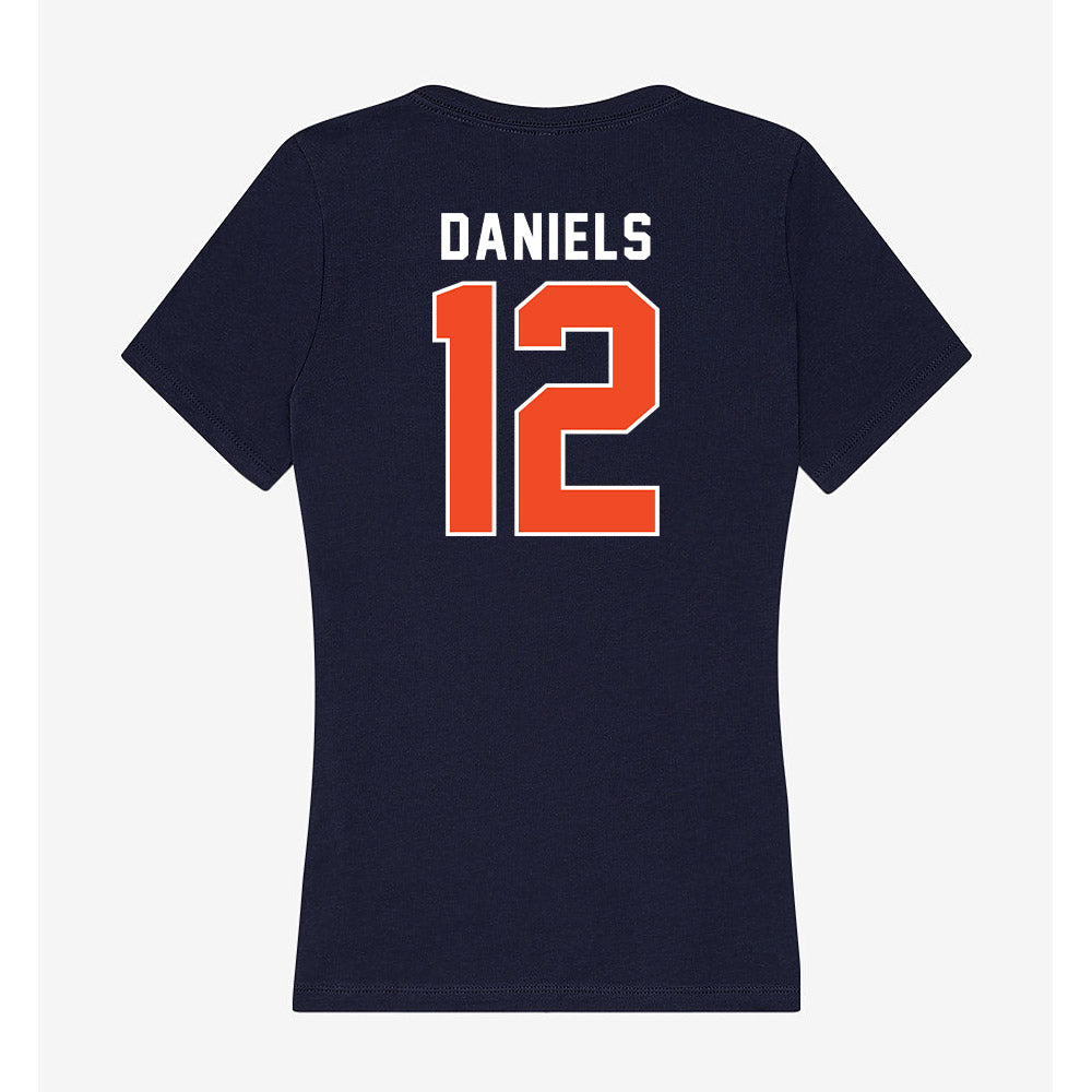 Auburn - NCAA Football : Ashton Daniels - Women's V-Neck T-Shirt-1