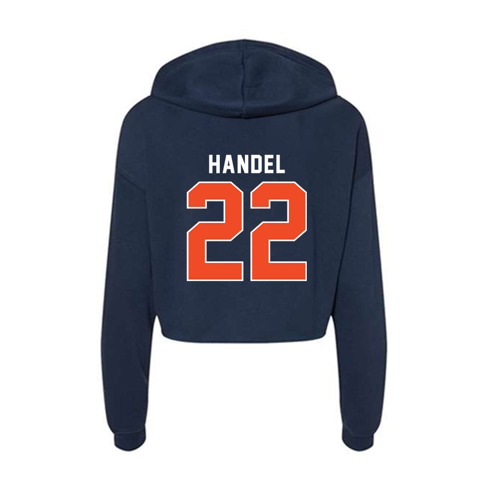 Auburn - NCAA Women's Volleyball : Sydney Handel - Women's Crop Fleece Hoodie-1