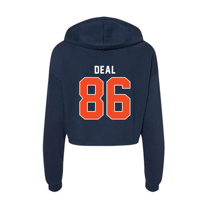 Auburn - NCAA Football : Luke Deal - Women's Crop Fleece Hoodie-1