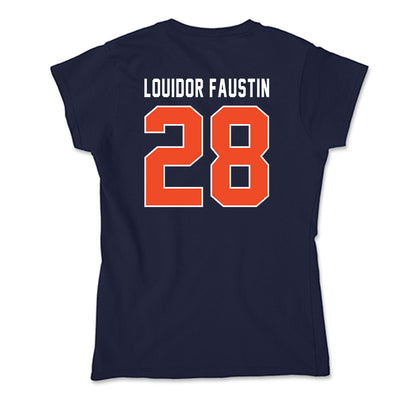 Auburn - NCAA Football : Kensley Louidor Faustin - Soft Style Women’s T-Shirt-1