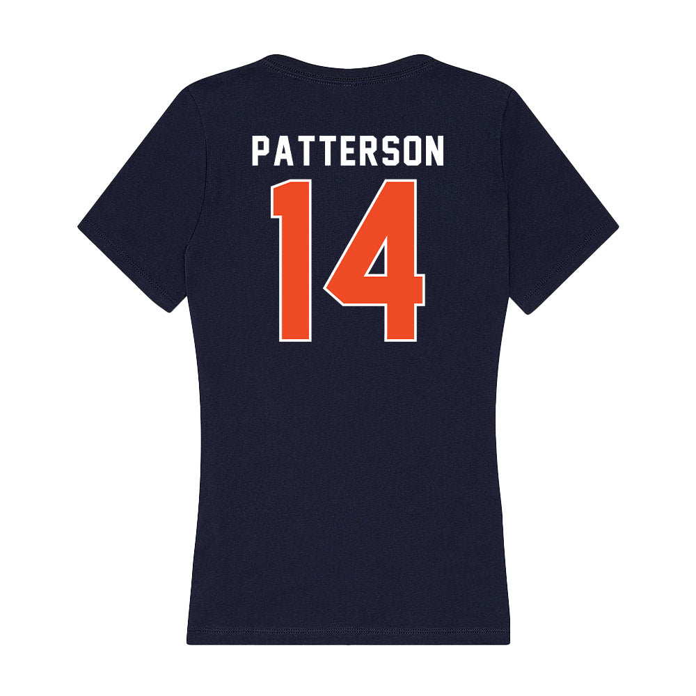 Auburn - NCAA Men's Basketball : Presley Patterson - Women's V-Neck T-Shirt-1