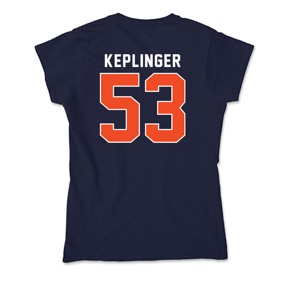 Auburn - NCAA Baseball : Konner Keplinger - Soft Style Women’s T-Shirt-1